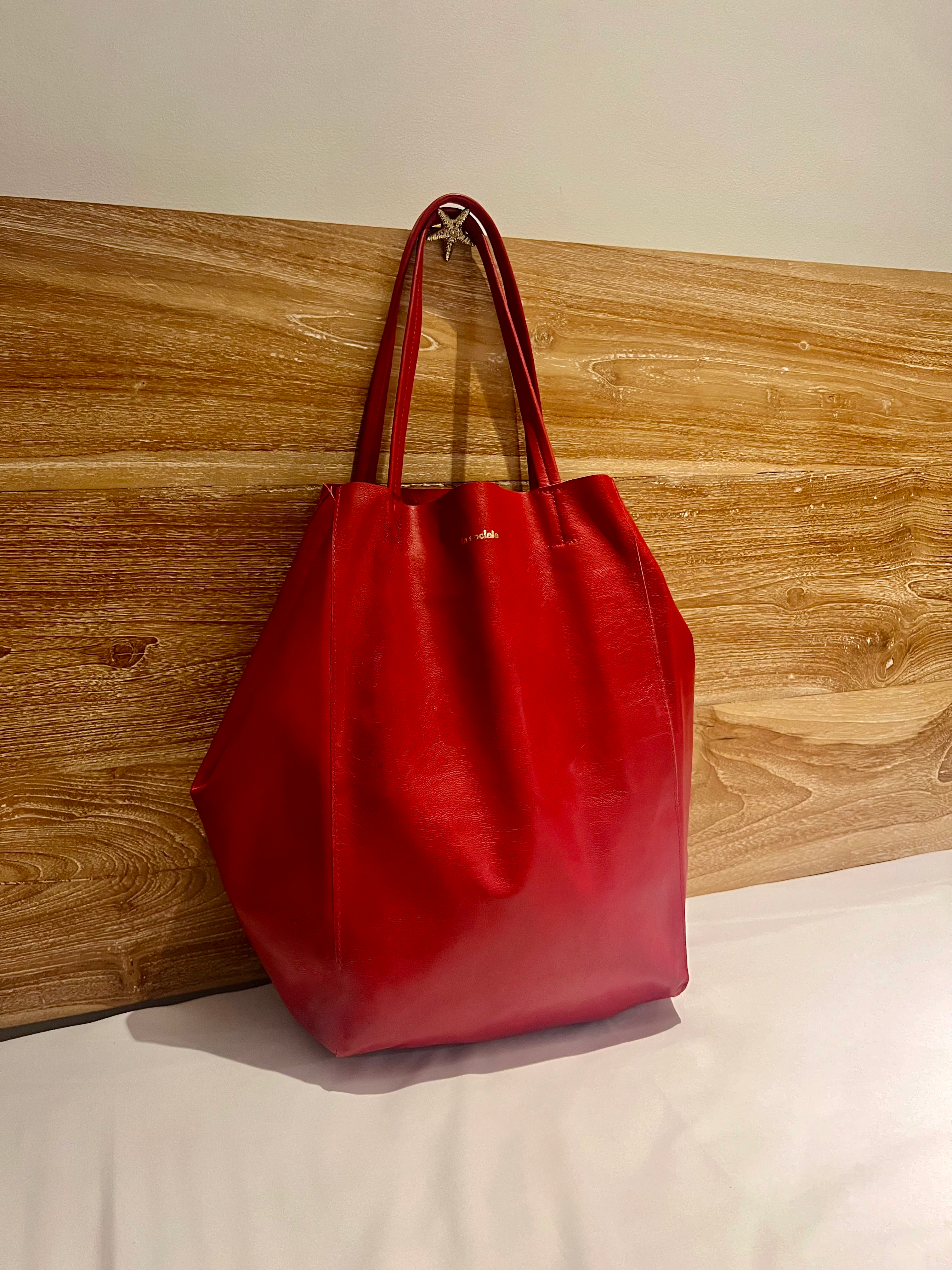 The Wanderlust Leather Tote Bag