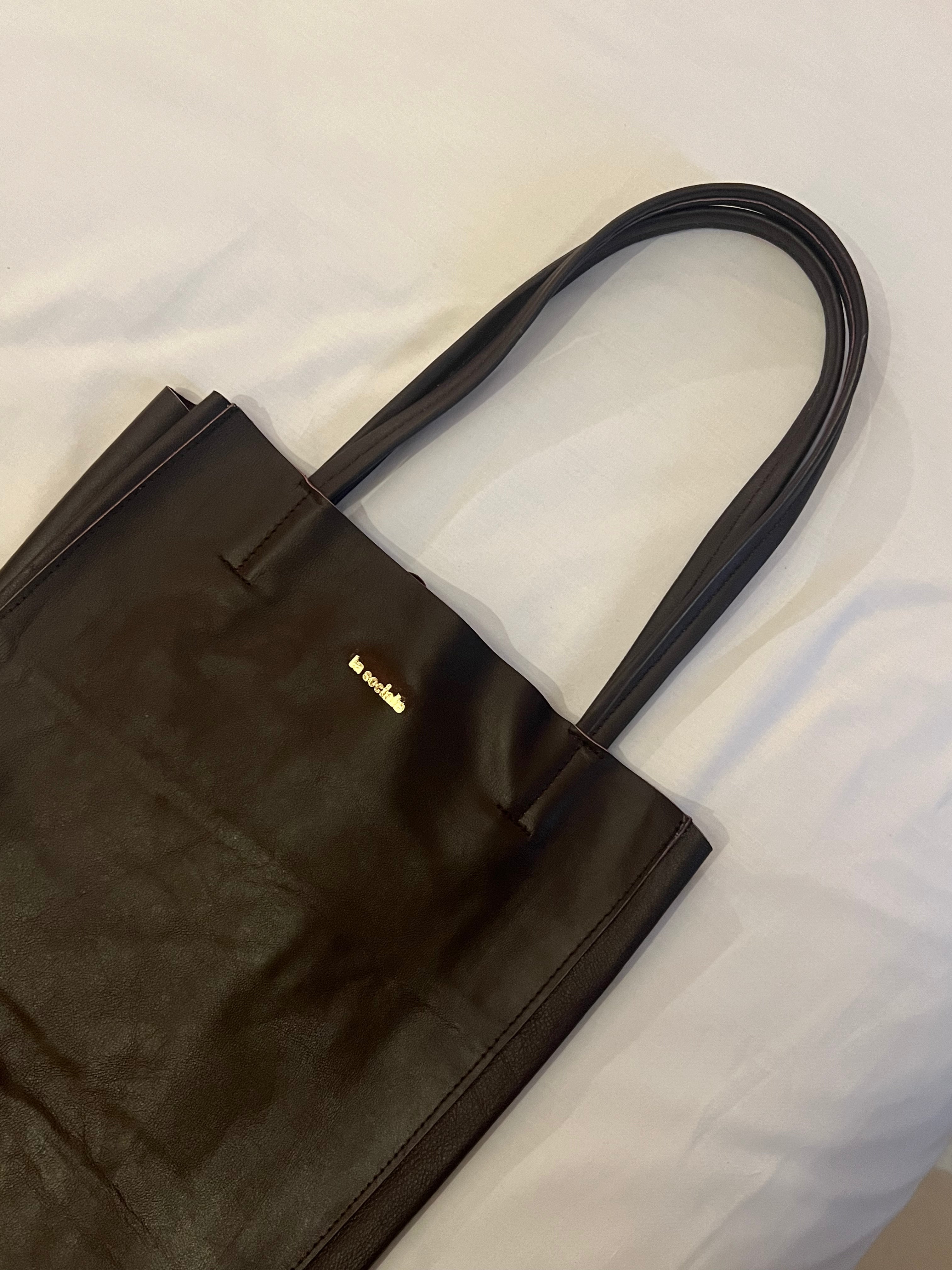 The Wanderlust Leather Tote Bag