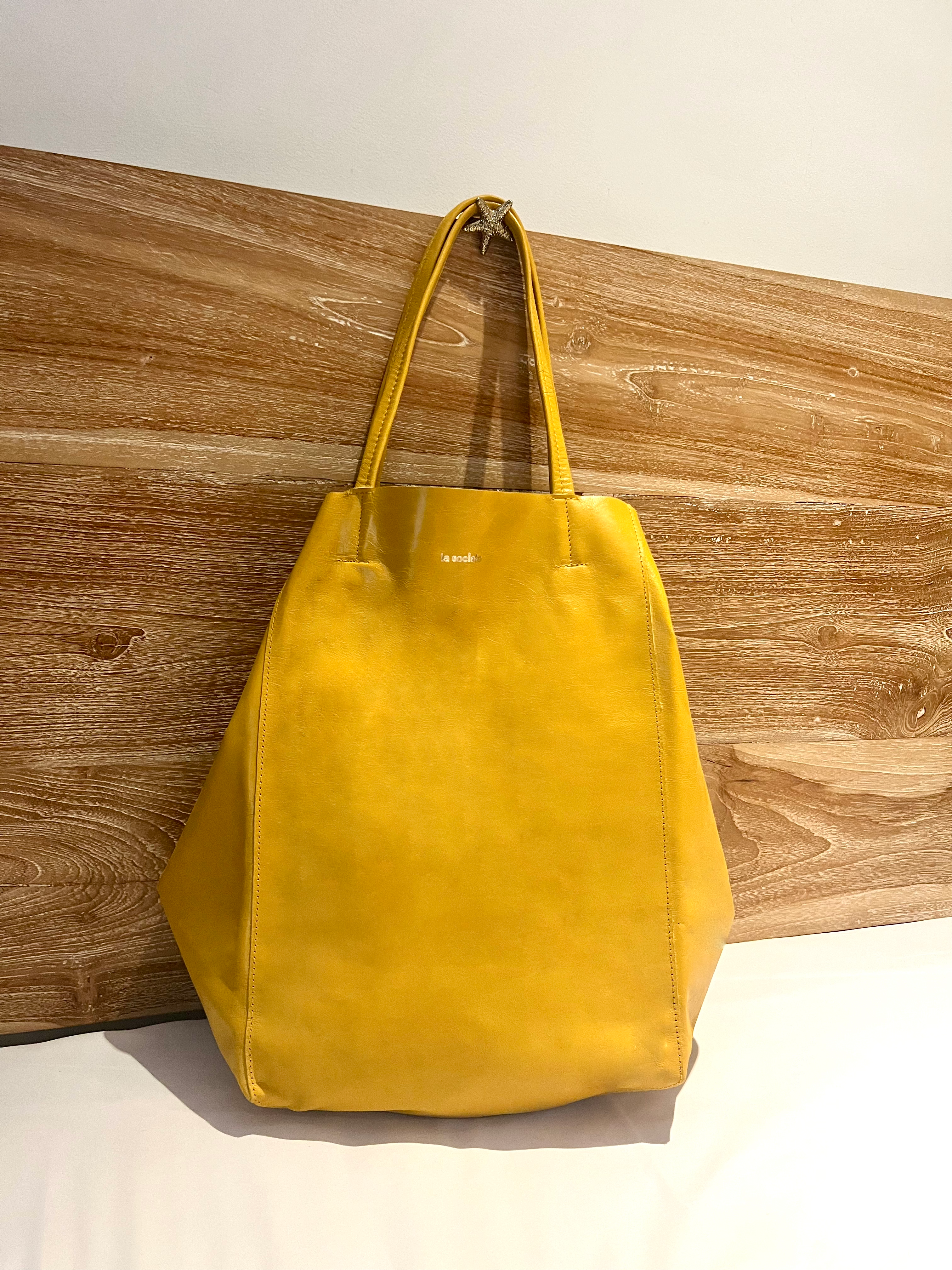 The Wanderlust Leather Tote Bag