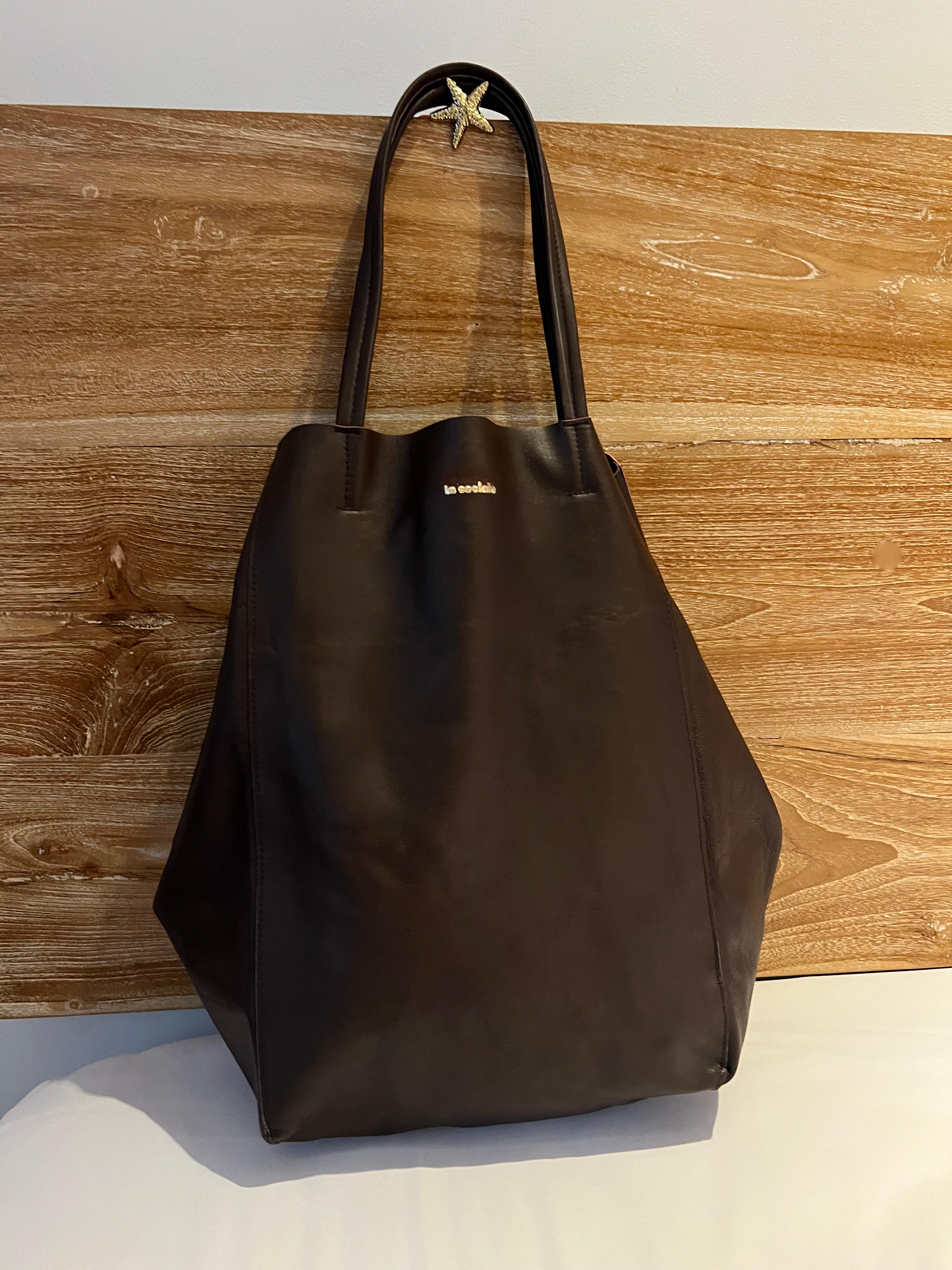 The Wanderlust Leather Tote Bag