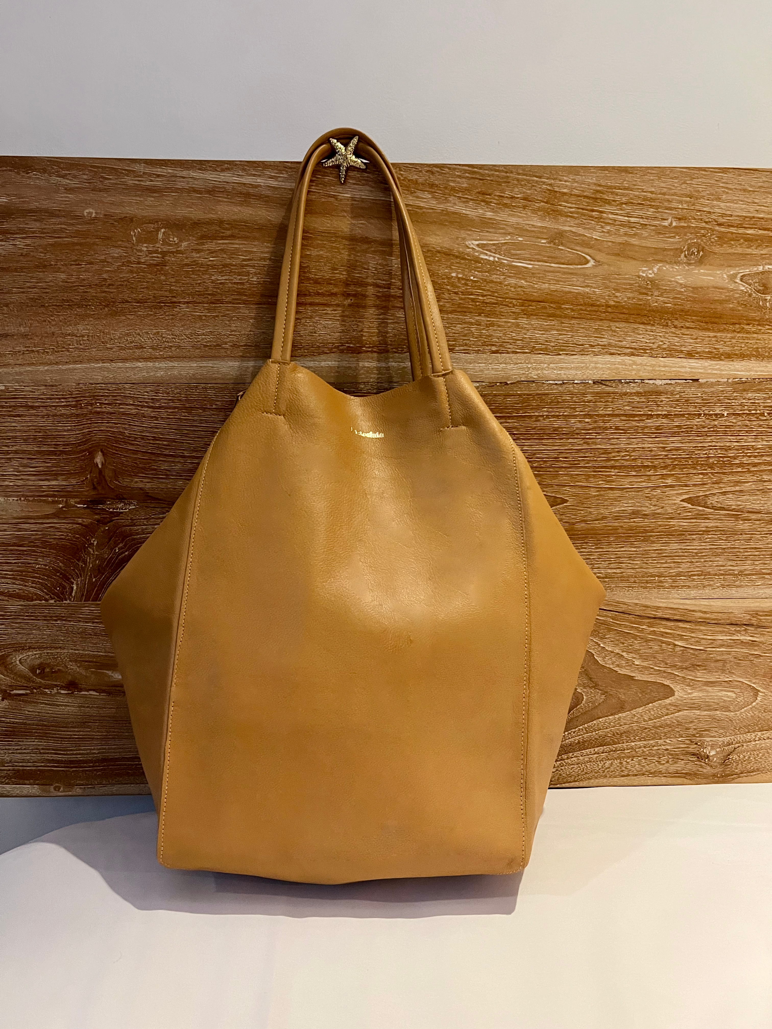 The Wanderlust Leather Tote Bag