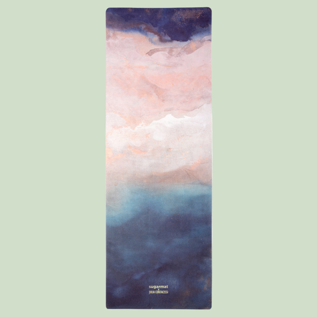 Healing Heart - Suede Travel Yoga Mat (1MM)