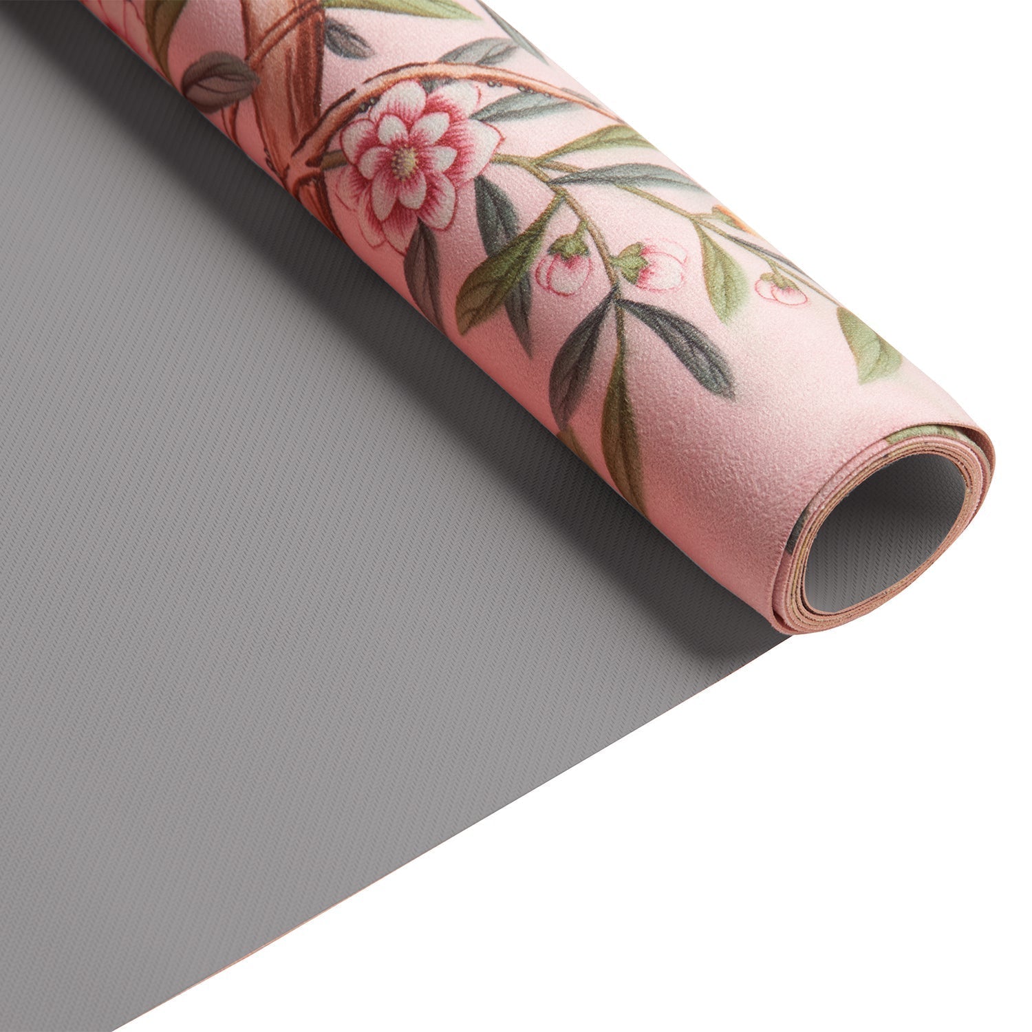 Chinoiserie - Suede Travel Yoga Mat (1MM) - Sugarmat