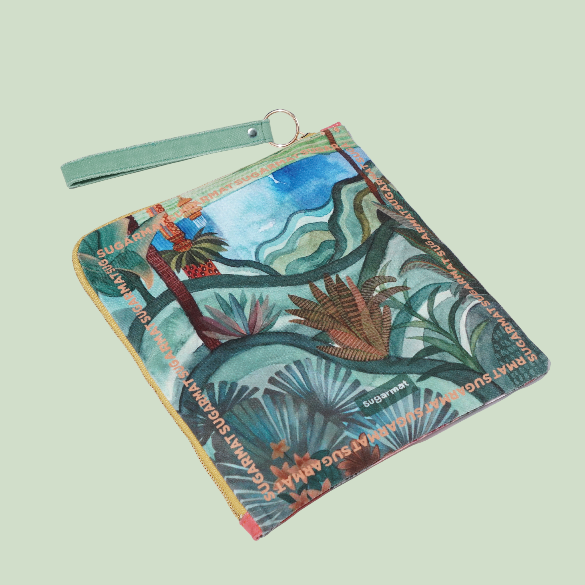 Healing Heart - Suede Travel Yoga Mat (1MM)