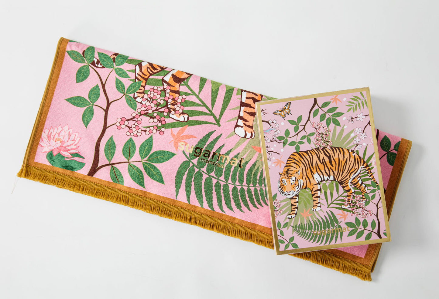 Striped Charmer Yoga Towel