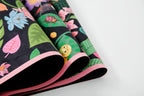 The Spotty Paradise  - Travel Suede Yoga Mat (1MM)