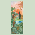 Tirta Awakening | PU Yoga Mat - Lux 5MM | Thick Designer Exercise Floor Mat with Grip