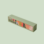 Jade Chinoiserie Panel 3 | PU Yoga Mat - Lux 5MM | Thick Designer Exercise Floor Mat with Grip