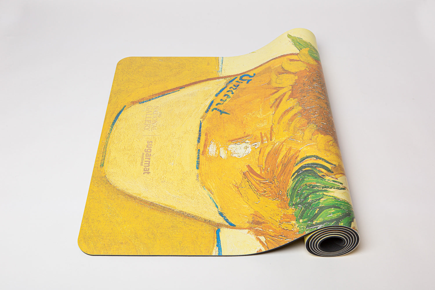 Sunflowers by Vincent Van Gogh - Suede Yoga Mat (1MM)