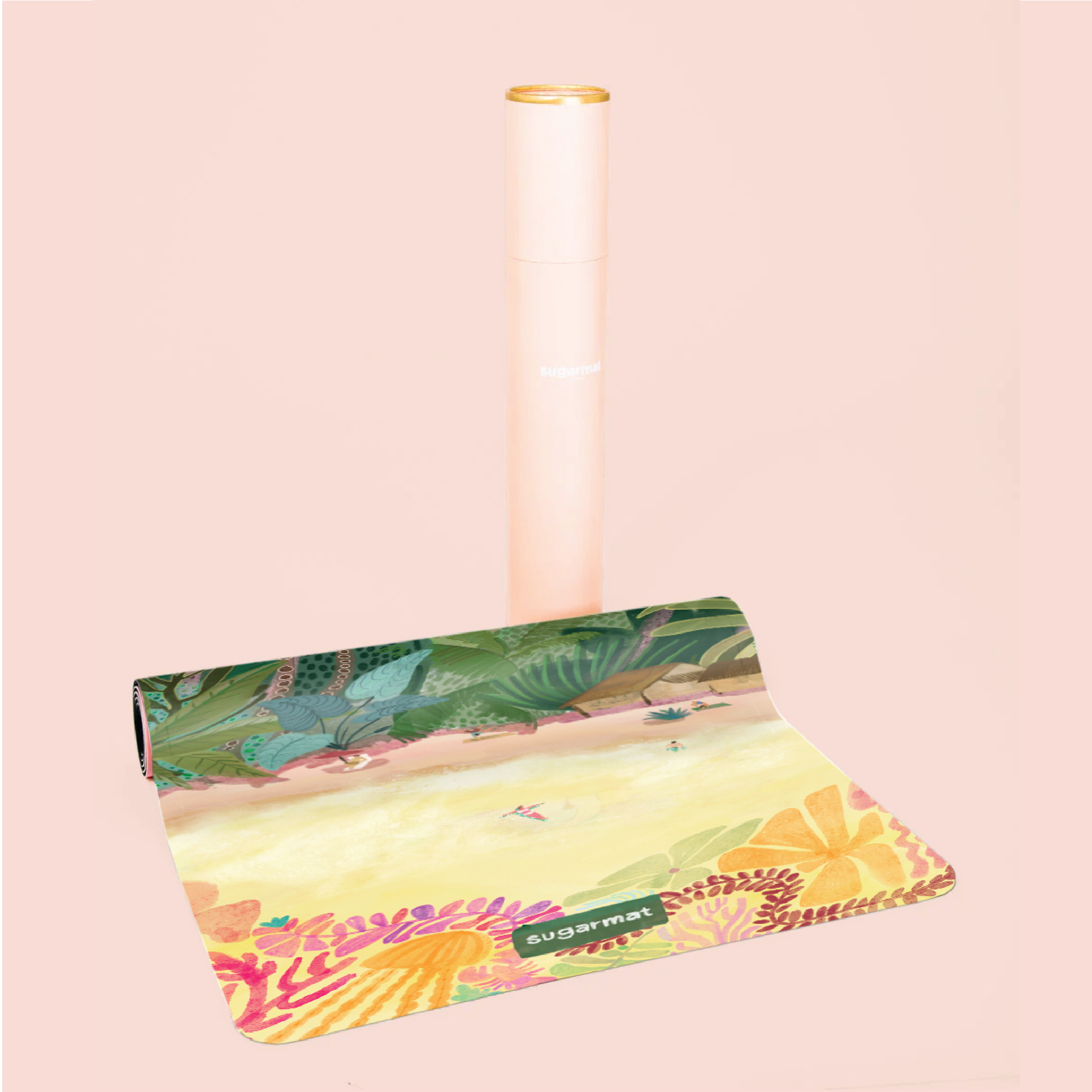 Tides & Twilight Suede Yoga Mat (3mm)