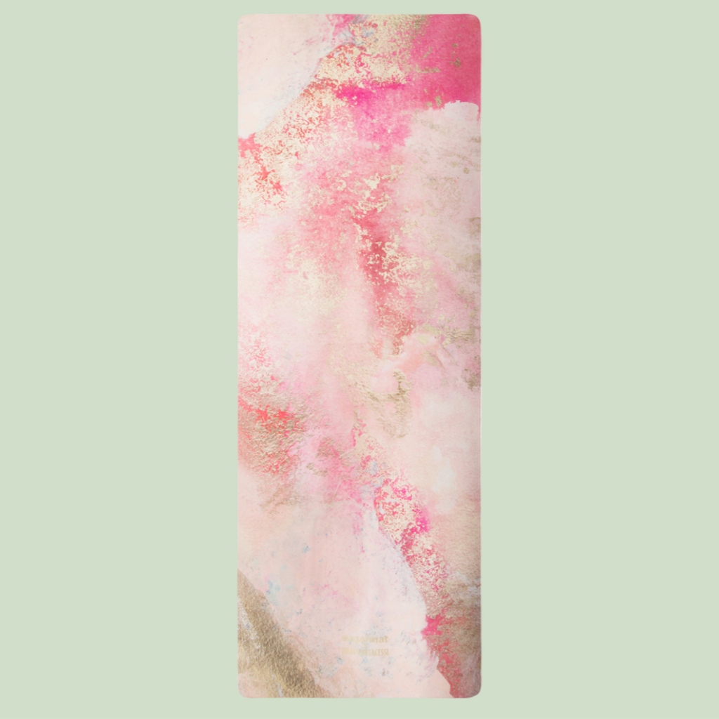 Healing Heart - Suede Travel Yoga Mat (1MM) - Sugarmat