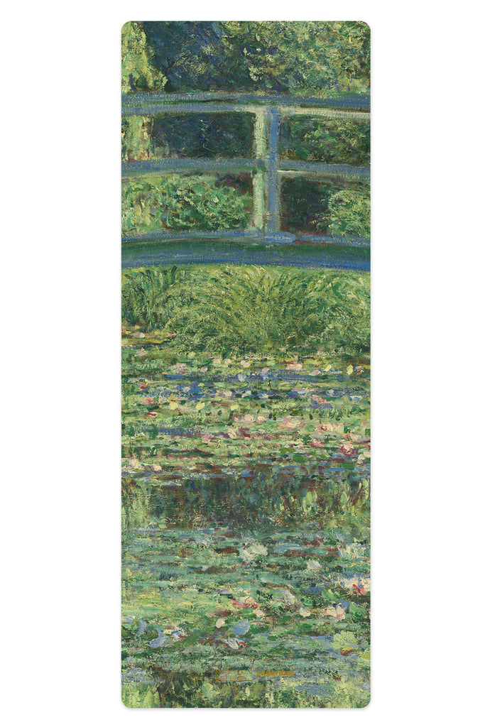The Water Lily Pond by Claude Monet - PU Yoga Mat (5MM